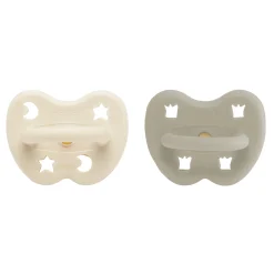 Anatominen tutti 0-3 kk, 2 kpl - oatmeal & milky white