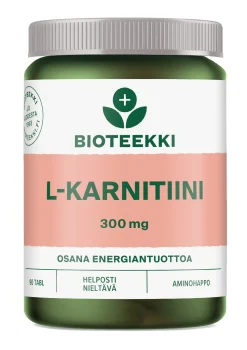 Bioteekki L-Karnitiini 90 tabl.