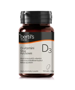 D-vitamiini, 150 kpl, 53 g