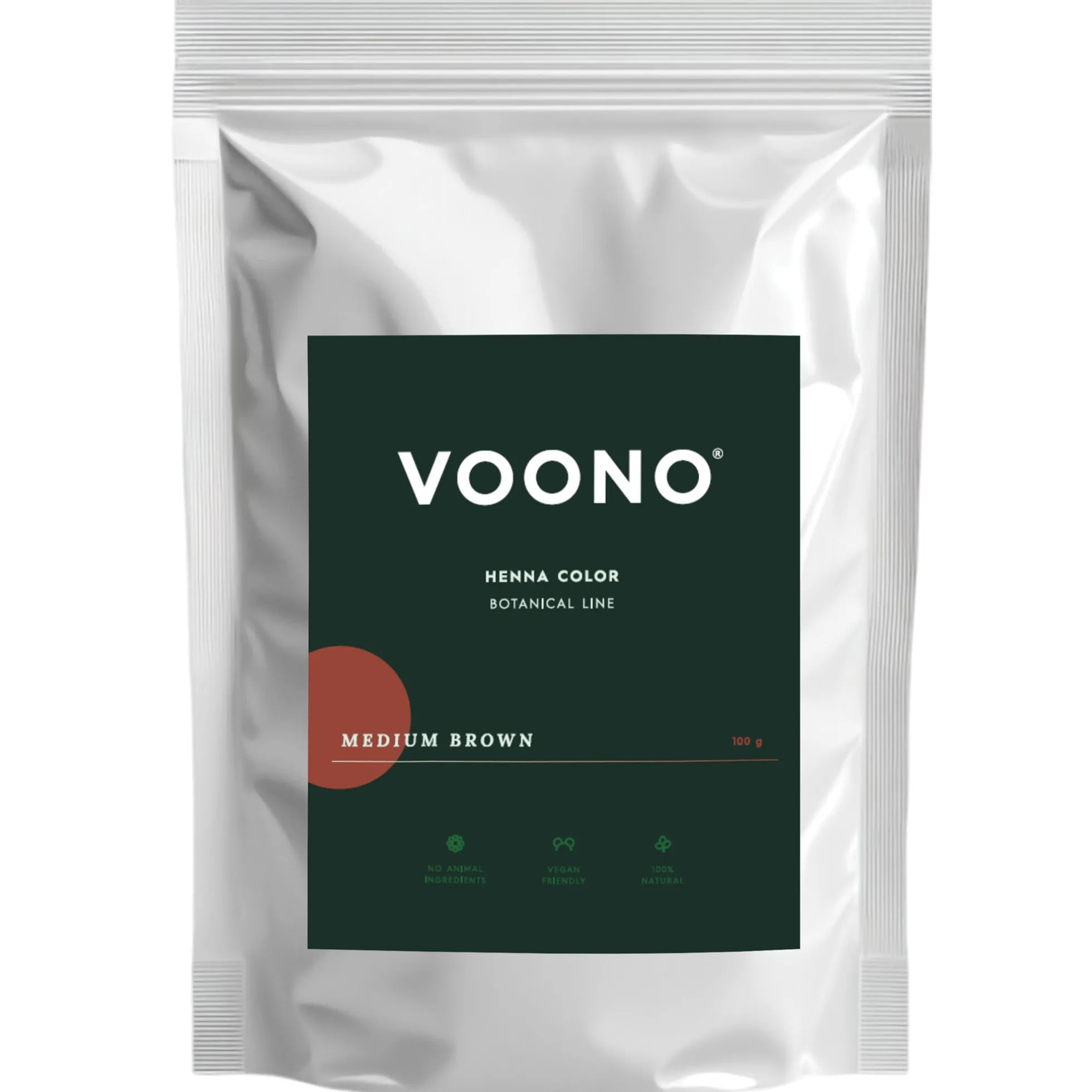 Hennaväri, ruskea, 100 g
