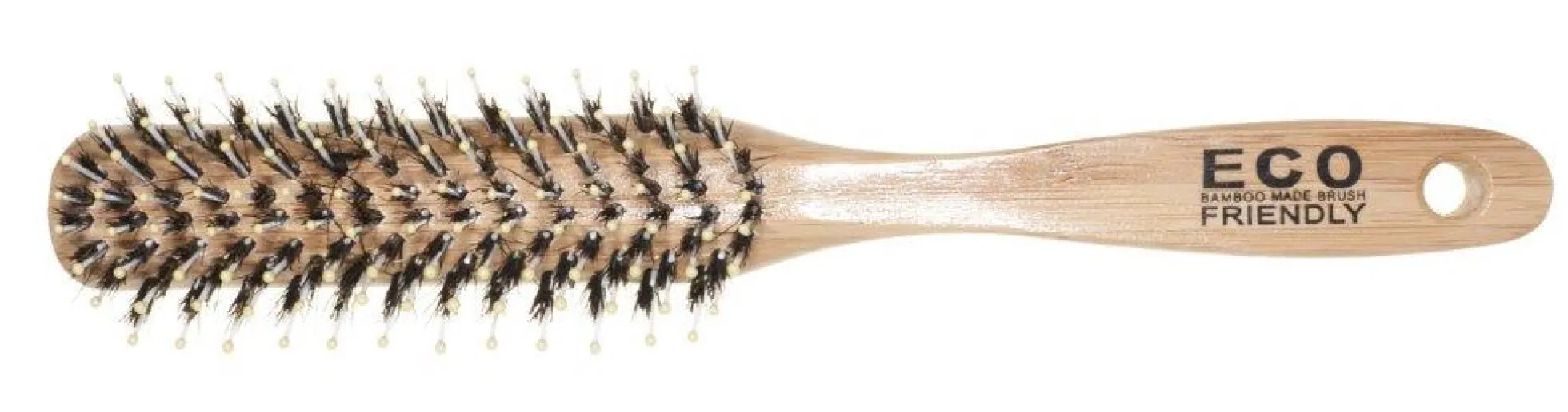 Hiusharja, nylon-harjaksilla ja luonnonharjaksilla