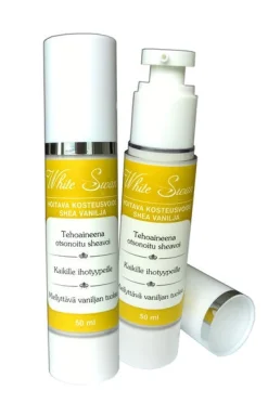 Hoitava kosteusvoide otsonoidusta sheavoista, vanilja, 50 ml