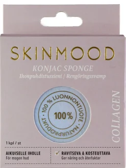 Ihonhoidon ihmesieni, aikuiselle iholle (Konjac Sponge-kasvosieni)
