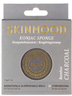 Ihonhoidon ihmesieni, rasvaiselle iholle (Konjac Sponge-kasvosieni)