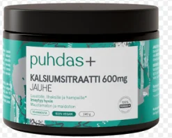 Kalsiumsitraatti, 600 mg, 240 g