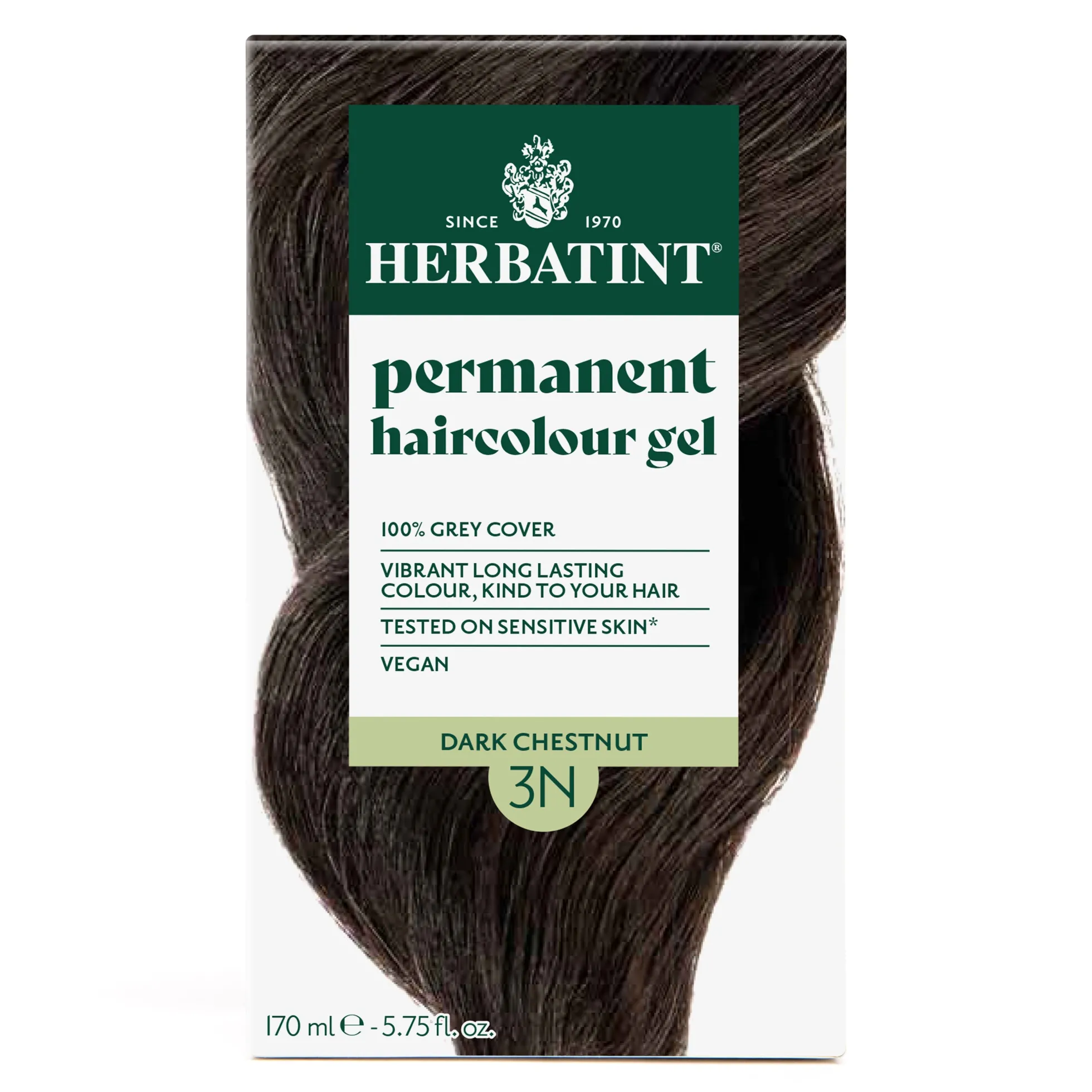 Kestoväri 3N, Dark Chestnut, 170 ml