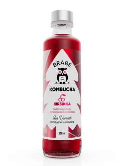 Kombucha kirsikka, 250 ml