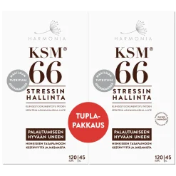 KSM66-tuplapakkaus