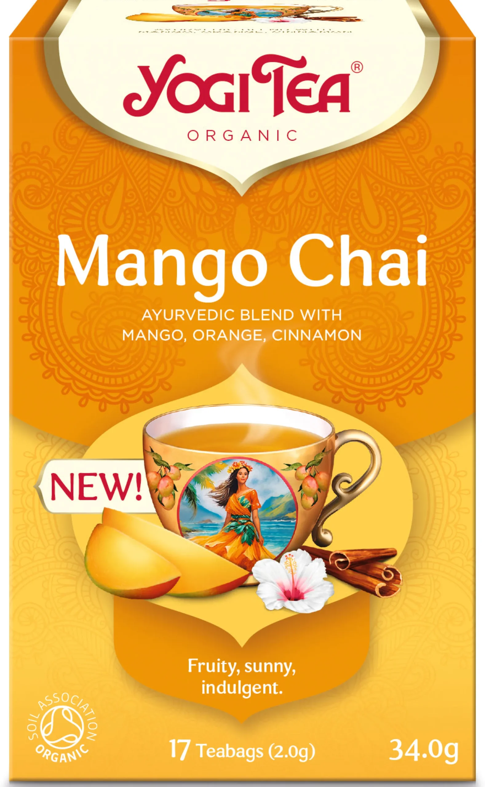 Mango Chai -tee, 17 x 2 g