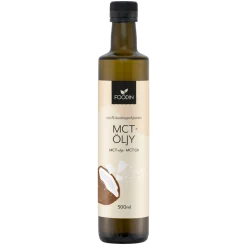MCT-öljy, kookosöljypohjainen, 500 ml