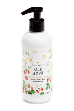 Metsämansikka-kamomilla käsienpesuaine, 350 ml