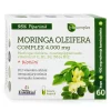Moringa 4000 mg + Sinkki + C + B2 + B6 + B1 + B12 + kromi + biotiini + mustapippuri, 60 kpl