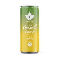 Natural Energy Drink, Pear Lemonade 330 ml