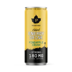 Natural Energy Drink Strong, Pineapple Crush 330 ml