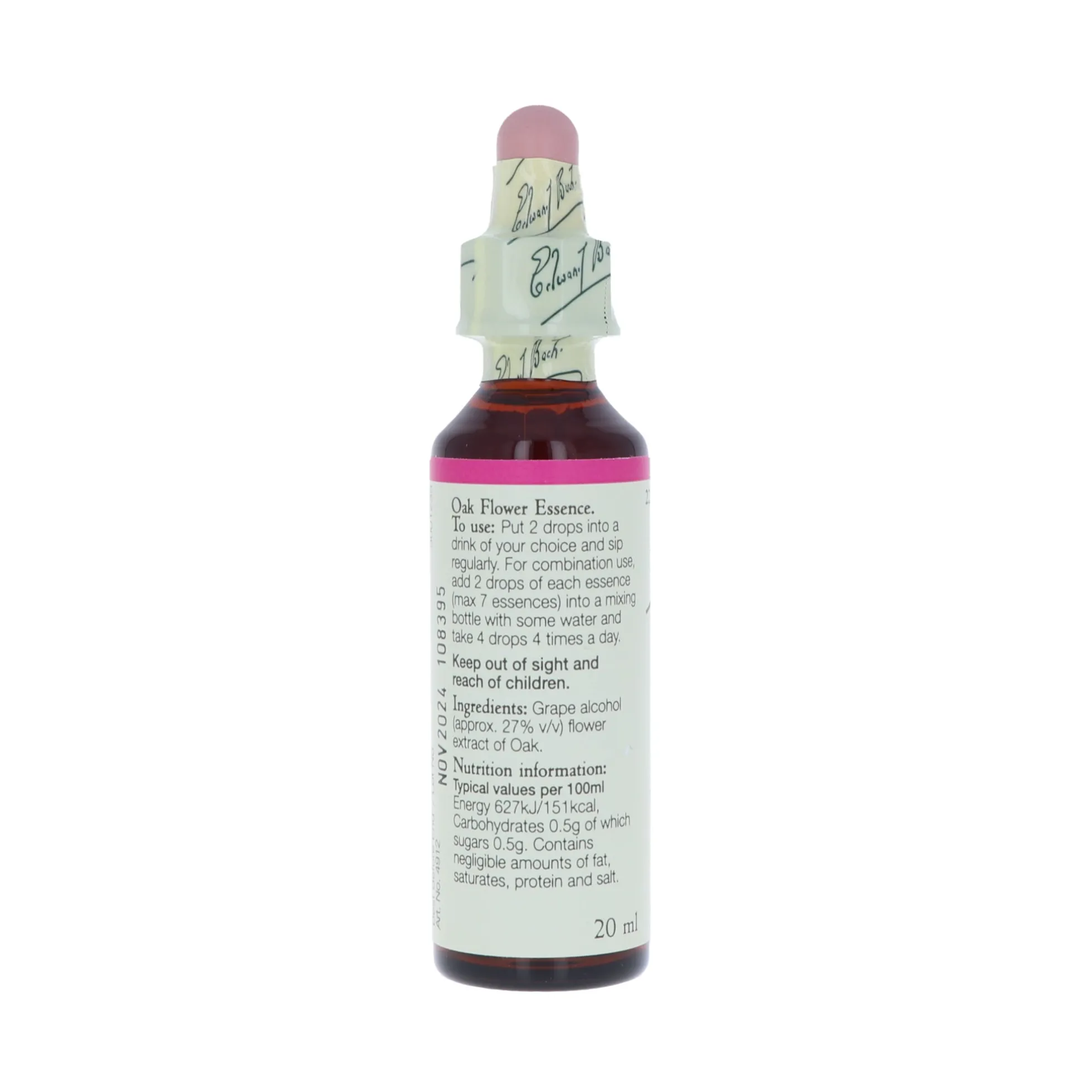 Oak-kukkatipat (Tammi) No 22, 20 ml