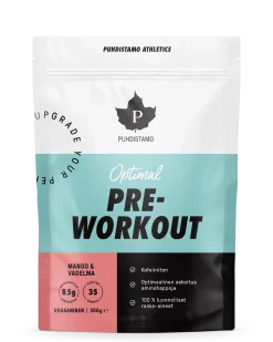 Optimal Pre Workout, mango-vadelma, 350 g