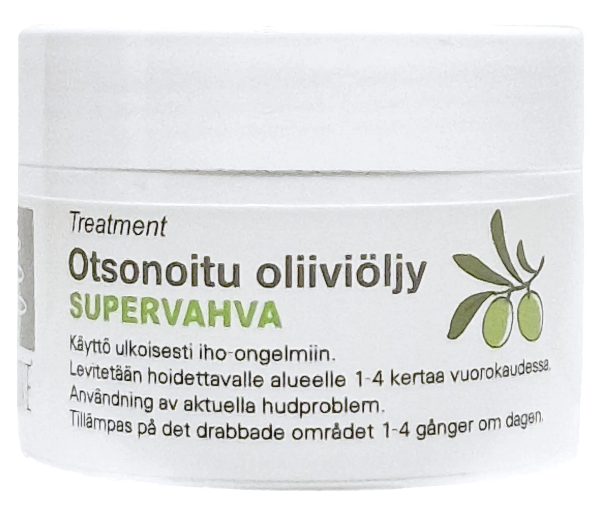 Otsonoitu oliiviöljy, supervahva, 50 ml