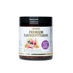 Premium Elektrolyyttijauhe, Kuningasmarja, 120 g