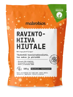 Ravintohiivahiutale, 100 g