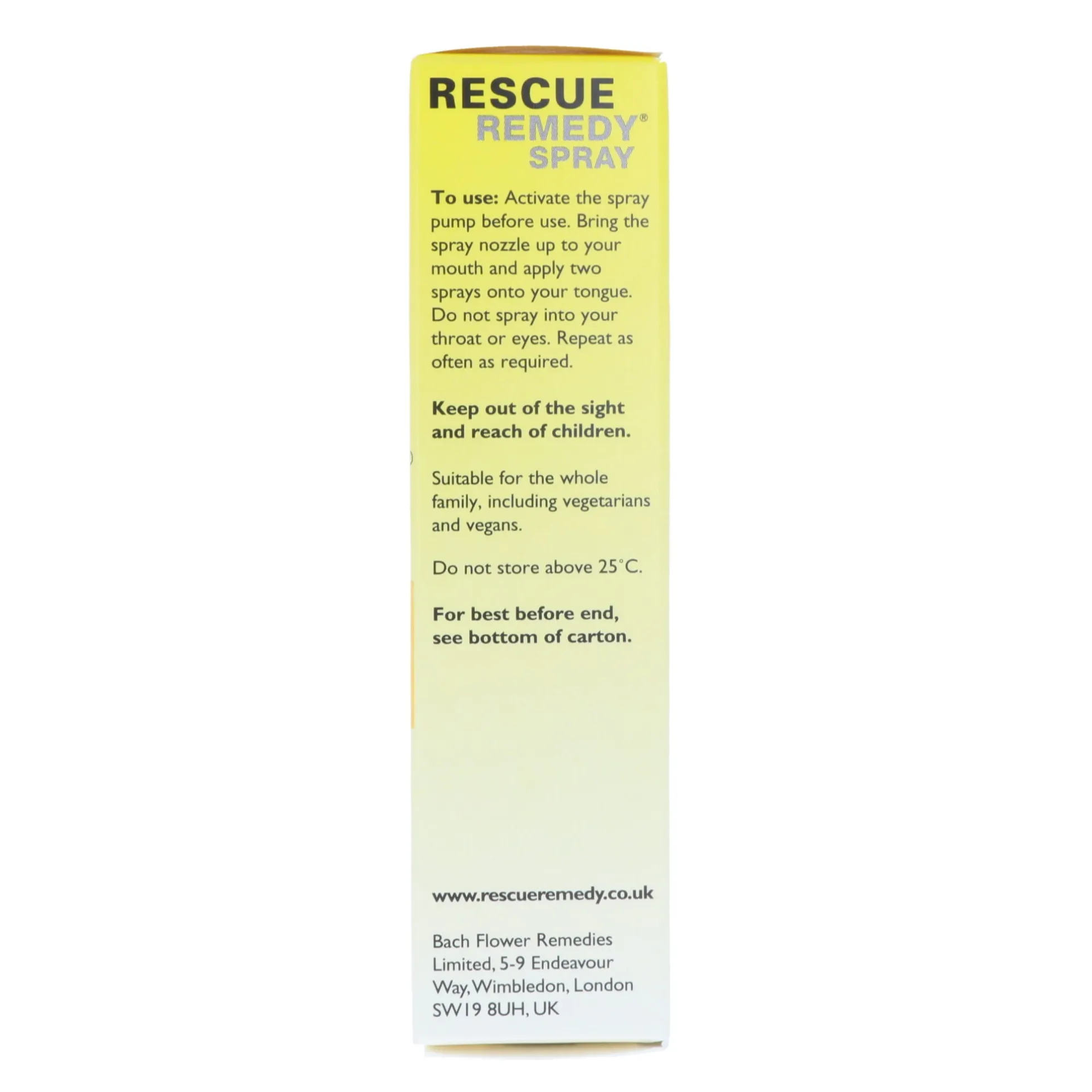 Rescue Remedy -spray, 20 ml