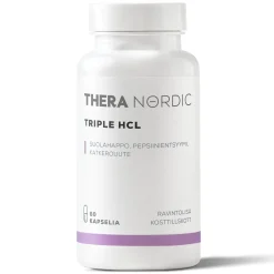 Triple HCL Suolahappo, 60 kaps.