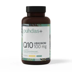 Ubikinoni, koentsyymi CoQ10 + C-vitamiini, 120 kaps.