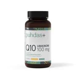 Ubikinoni, koentsyymi CoQ10 + C-vitamiini, 60 kaps.
